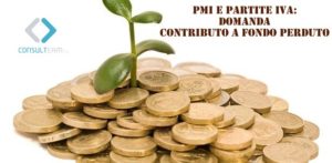 PMI E PARTITE IVA:  DOMANDA CONTRIBUTO A FONDO PERDUTO Il modulo dell’Agenzia delle Entrate è online