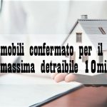 Bonus mobili confermato per il 2022: Spesa massima detraibile 10mila euro