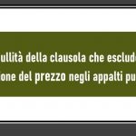 Consiglio di Stato: Punteggio numerico e criteri di valutazione nelle gare d’appalto