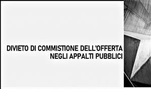 Divieto di commistione dell’offerta negli appalti pubblici