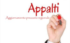 Prezzario regionale: l’aggiornamento deve essere sorretto da adeguata istruttoria
